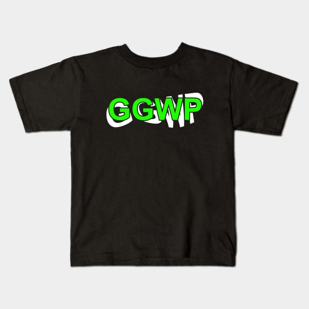 Gamer T Shirt - GGWP Kids T-Shirt by muupandy